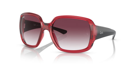 RB 4347 Ray-Ban Powderhorn Transparent Red / Violet 60 60 / Polyamide Bio / Nylon / Nylon