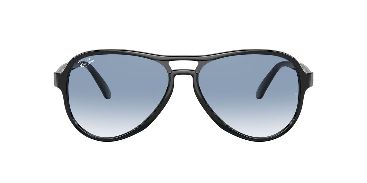RB 4355 Ray-Ban Vagabond Black / Clear Gradient Blue 58 58 / Crystal / Nylon / Nylon