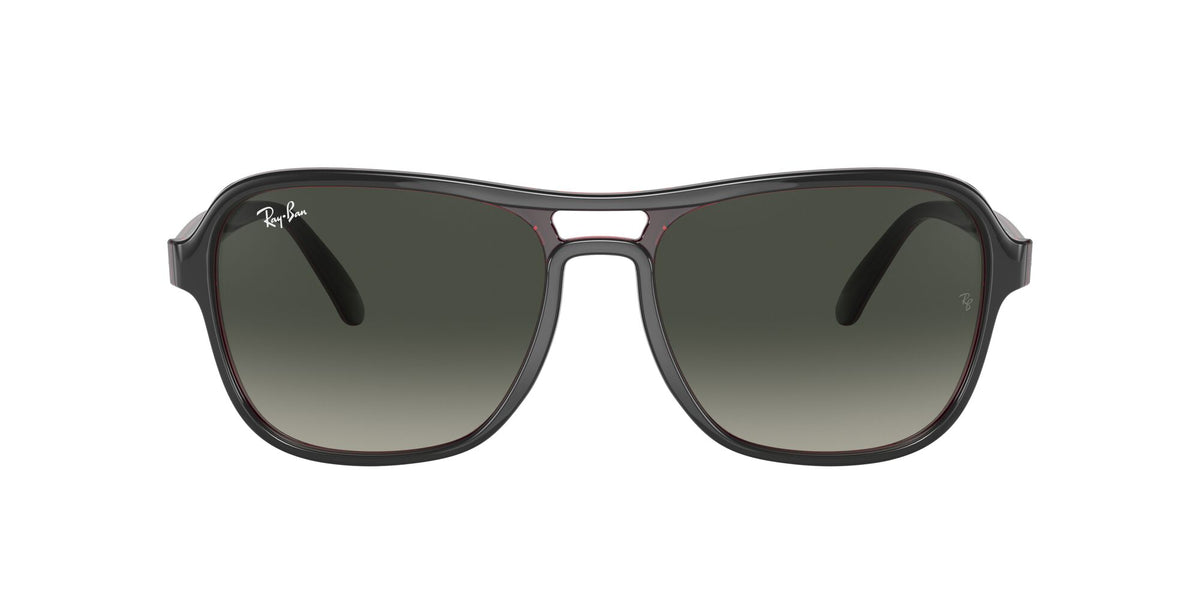 RB 4356 Ray-Ban State Side Transparent Grey / Grey Gradient 58 58 / Crystal / Nylon / Nylon