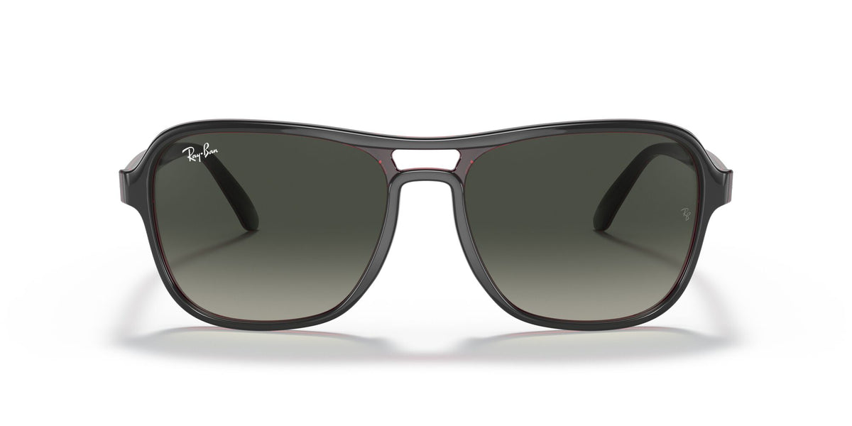 RB 4356 Ray-Ban State Side Transparent Grey / Grey Gradient 58 58 / Crystal / Nylon / Nylon