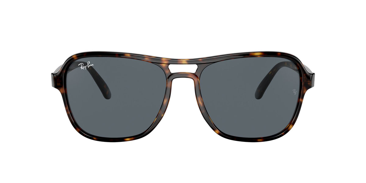 RB 4356 Ray-Ban State Side Havana / Blue/Grey Classic 58 58 / Crystal / Nylon / Nylon