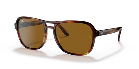 RB 4356 Ray-Ban State Side Striped Havana / Brown Classic B-15 58 58 / Crystal / Nylon / Nylon