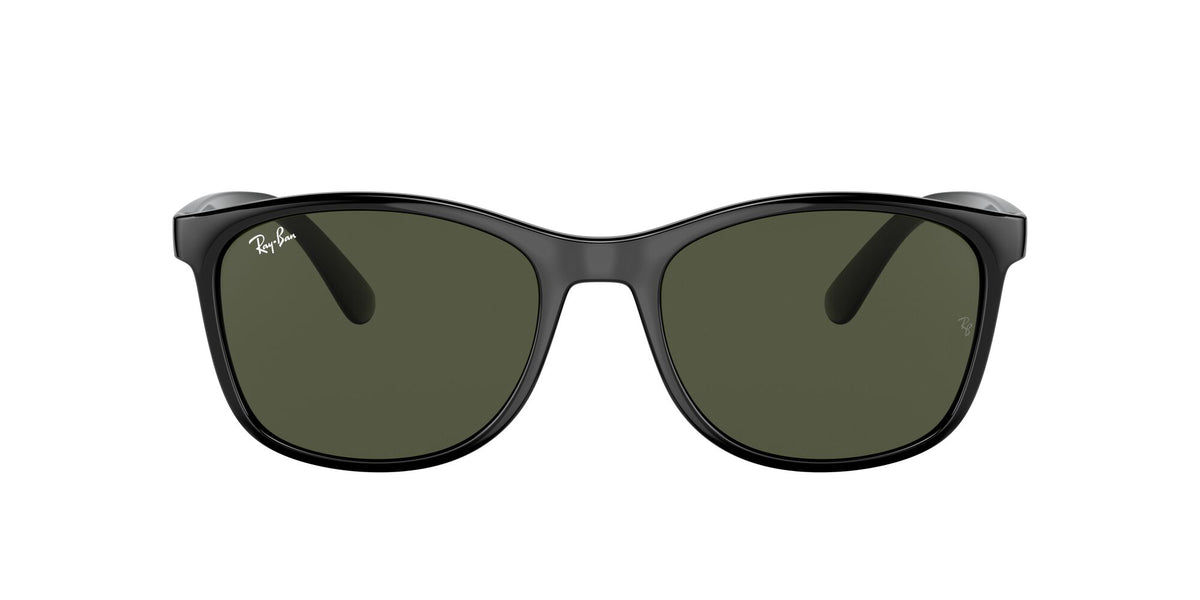 Ray-Ban0RB4374F 601/31 58 Black/ Green