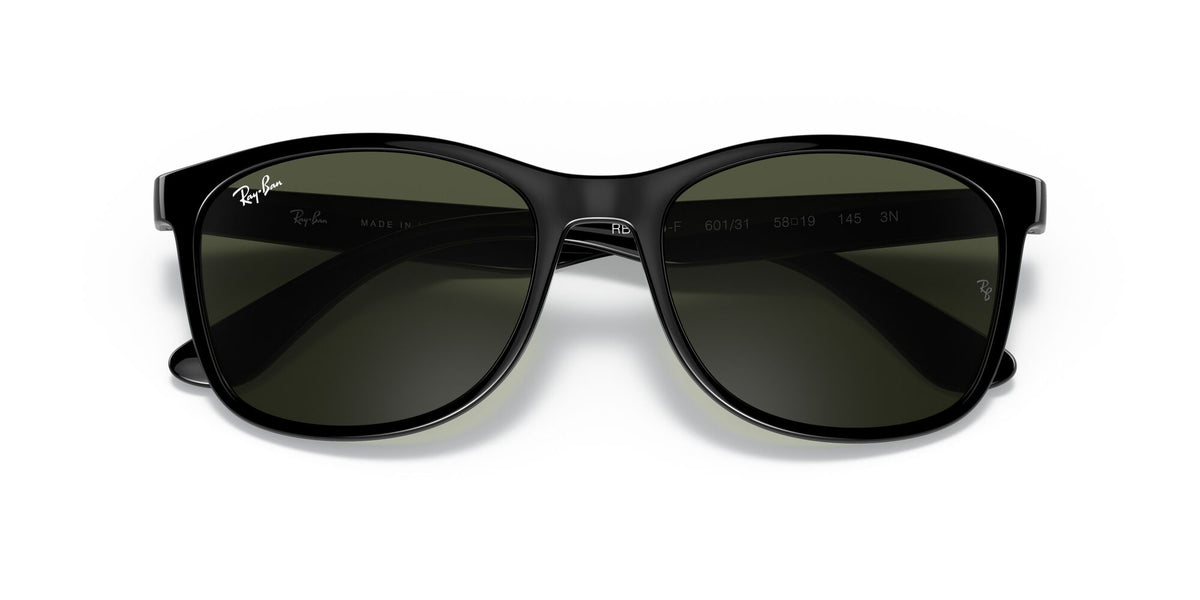 Ray-Ban0RB4374F 601/31 58 Black/ Green