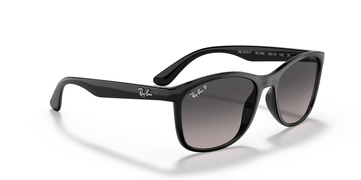 Ray-Ban0RB4374F 601/M3 58 Black/ Polar Grey Gradient 58 / Crystal / Nylon / Nylon