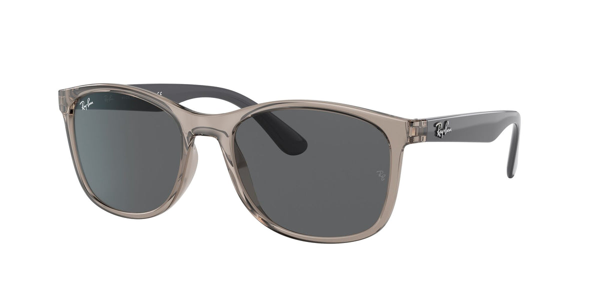 RB 4374F Ray-BanTransparent Grey / Dark Grey 58 58 / Crystal / Nylon / Nylon