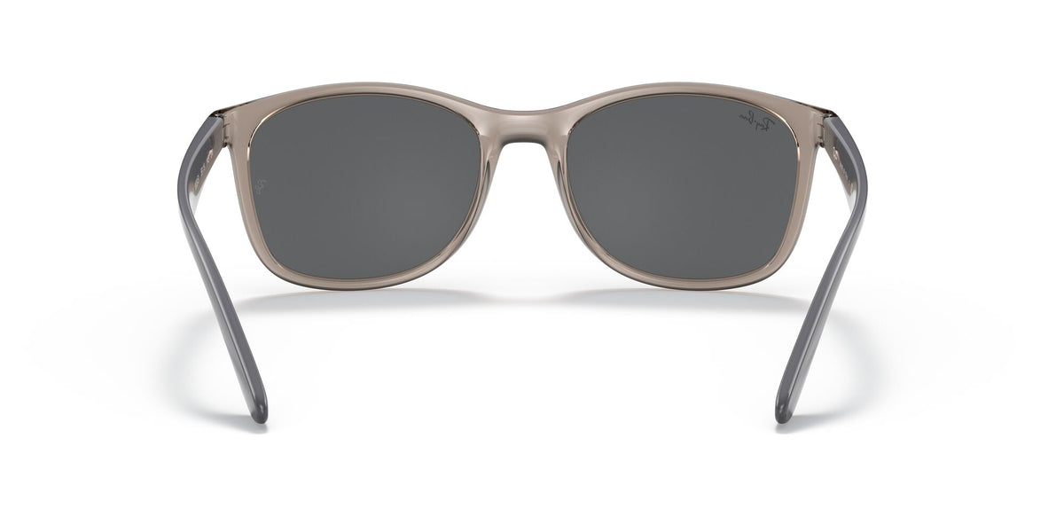 RB 4374F Ray-BanTransparent Grey / Dark Grey 58 58 / Crystal / Nylon / Nylon