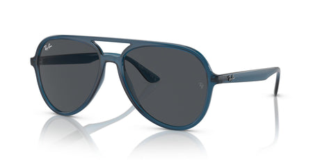 Ray-Ban  0RB4376 669487 57 Opal Dark Blue/ Dark Grey