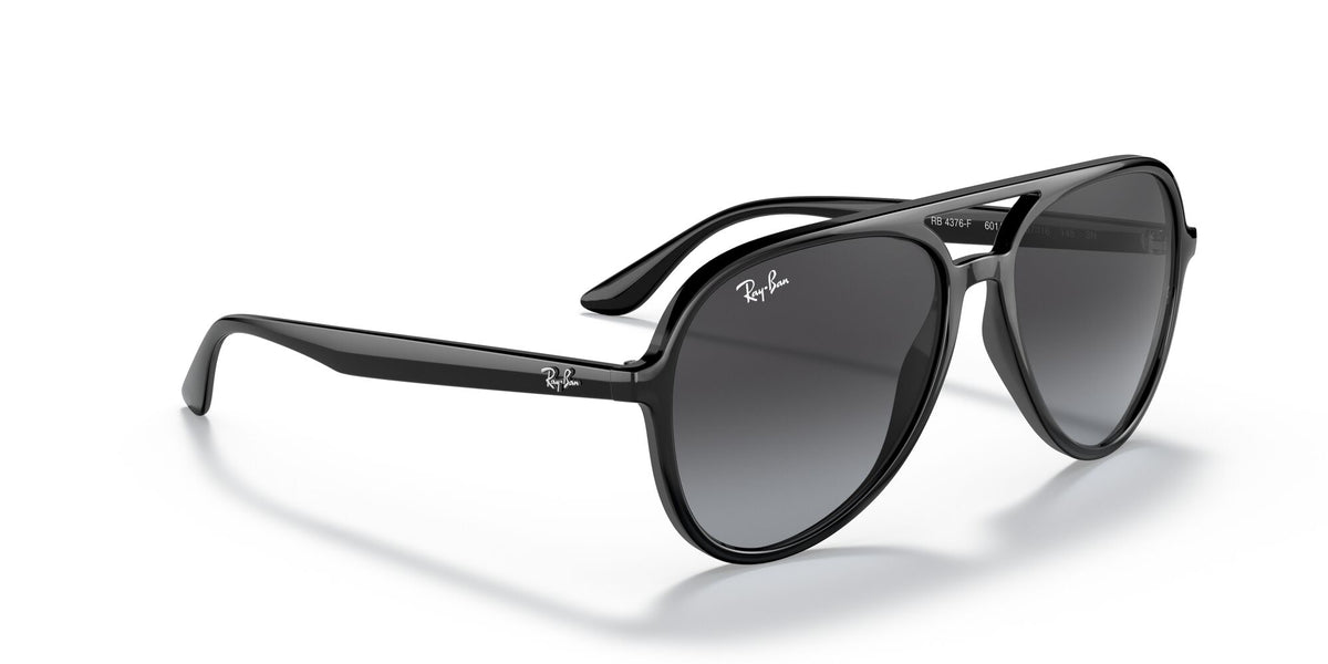 RB 4376F Ray-BanBlack / Grey Gradient 57 57 / Polycarbonate / Injected / Molded