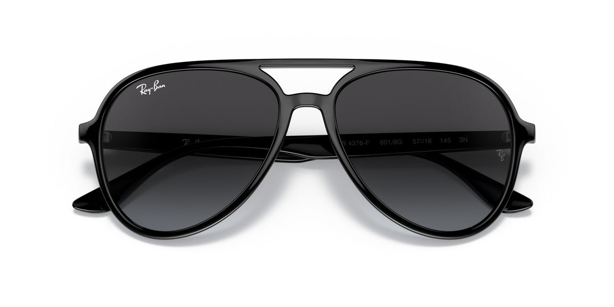 RB 4376F Ray-BanBlack / Grey Gradient 57 57 / Polycarbonate / Injected / Molded