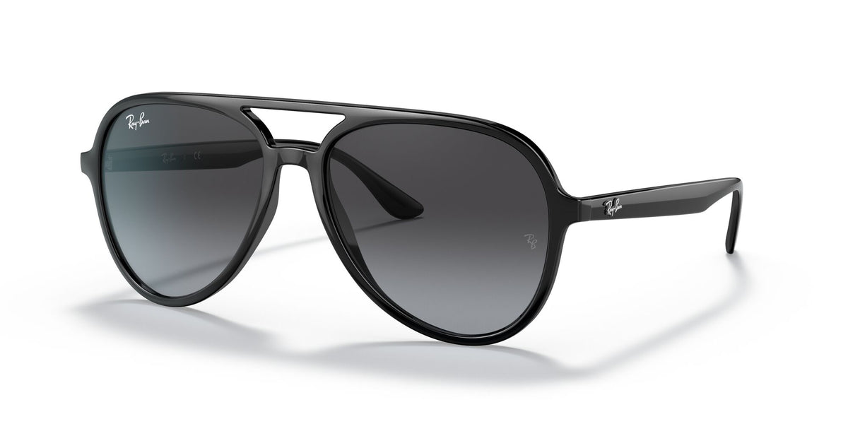 RB 4376F Ray-BanBlack / Grey Gradient 57 57 / Polycarbonate / Injected / Molded