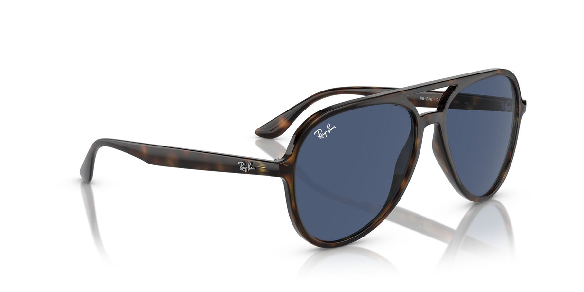 Ray-Ban0RB4376 710/80 57 Havana/ Dark Blue