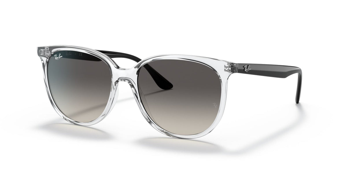 Ray-Ban0RB4378 647711 54 Transparent/ Grey Gradient 54 / Polycarbonate / Injected / Molded