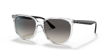 Ray-Ban  0RB4378 647711 54 Transparent/ Grey Gradient 54 / Polycarbonate / Injected / Molded