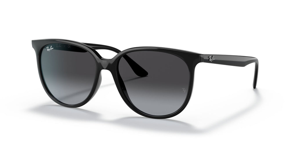 Ray-Ban  0RB4378F 601/8G 54 Black/ Grey Gradient 54 / Polycarbonate / Injected / Molded