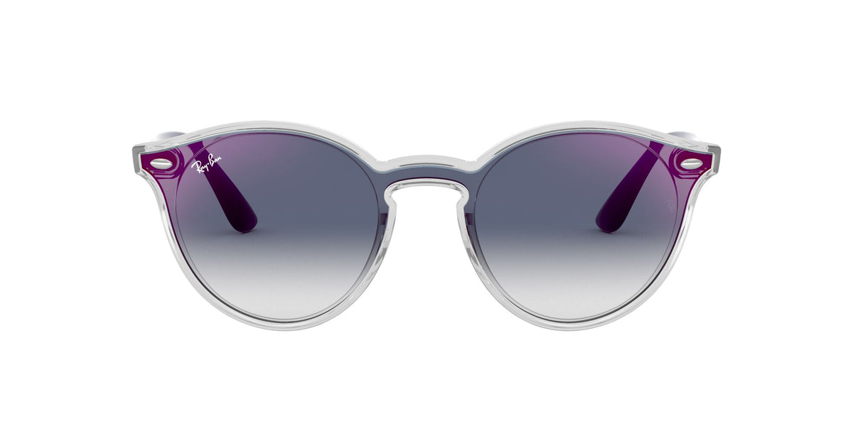 Ray-Ban Blaze Panthos 0RB4380N 6356X0 37 Transparent/ Blue