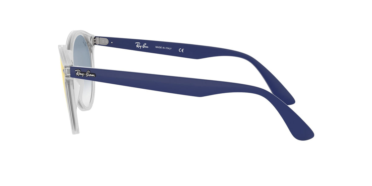 Ray-Ban Blaze Panthos 0RB4380N 6356X0 37 Transparent/ Blue