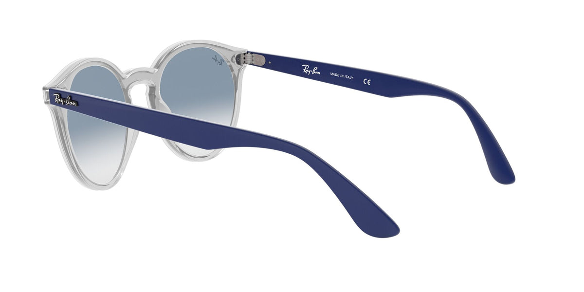 Ray-Ban Blaze Panthos 0RB4380N 6356X0 37 Transparent/ Blue