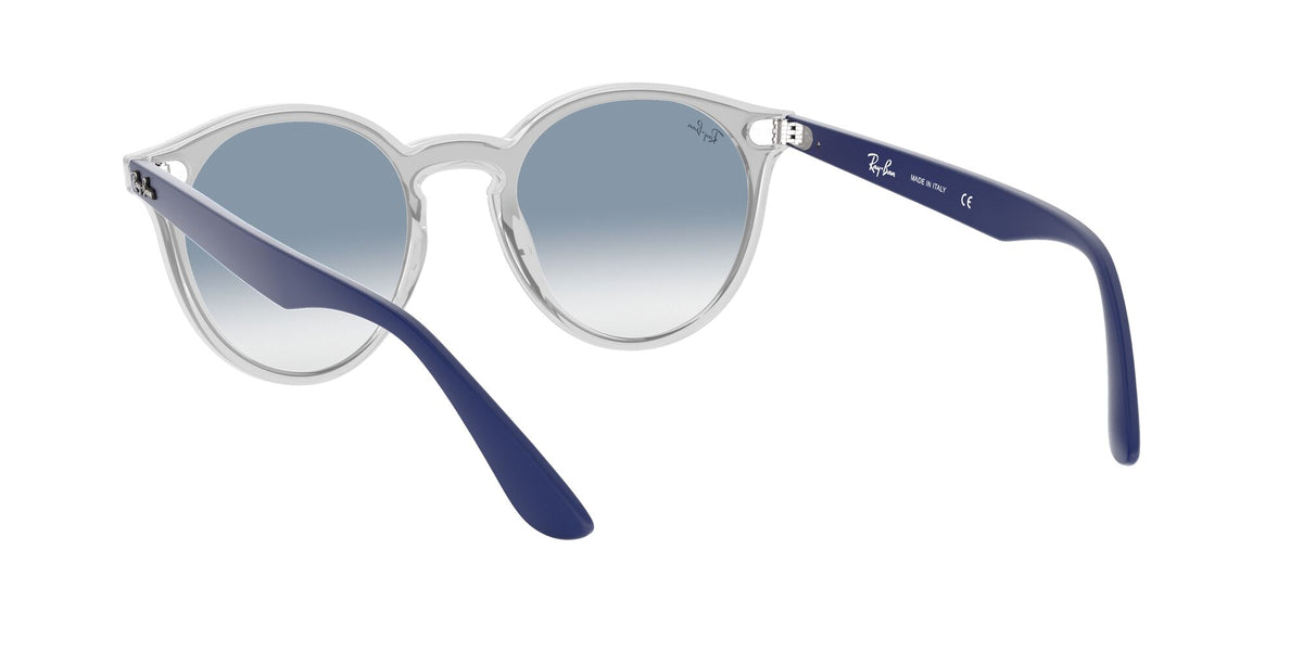 Ray-Ban Blaze Panthos 0RB4380N 6356X0 37 Transparent/ Blue