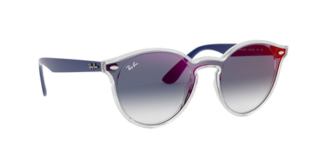 Ray-Ban Blaze Panthos 0RB4380N 6356X0 37 Transparent/ Blue