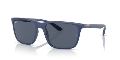 Ray-Ban  0RB4385 601587 58 Blue/ Dark Grey 58 / Polycarbonate / Peek / Metal