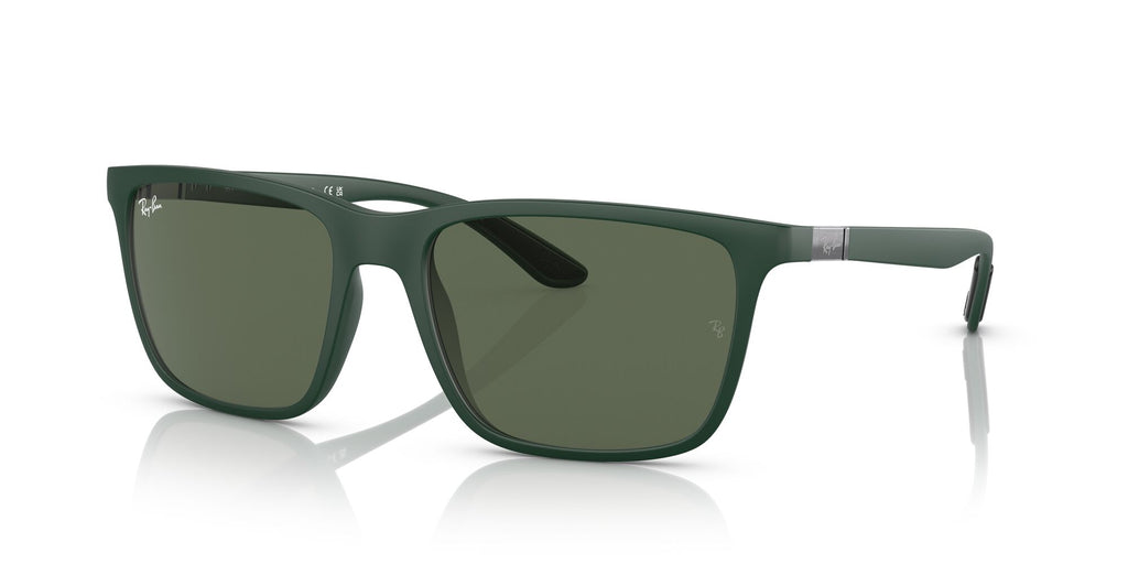 Ray-Ban  0RB4385 665771 58 Green/ Dark Green 58 / Polycarbonate / Peek / Metal