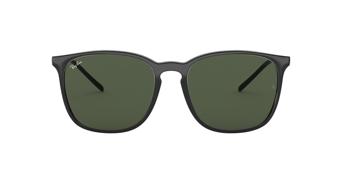 Ray-Ban 0RB4387 601/71 56 Black/ Green
