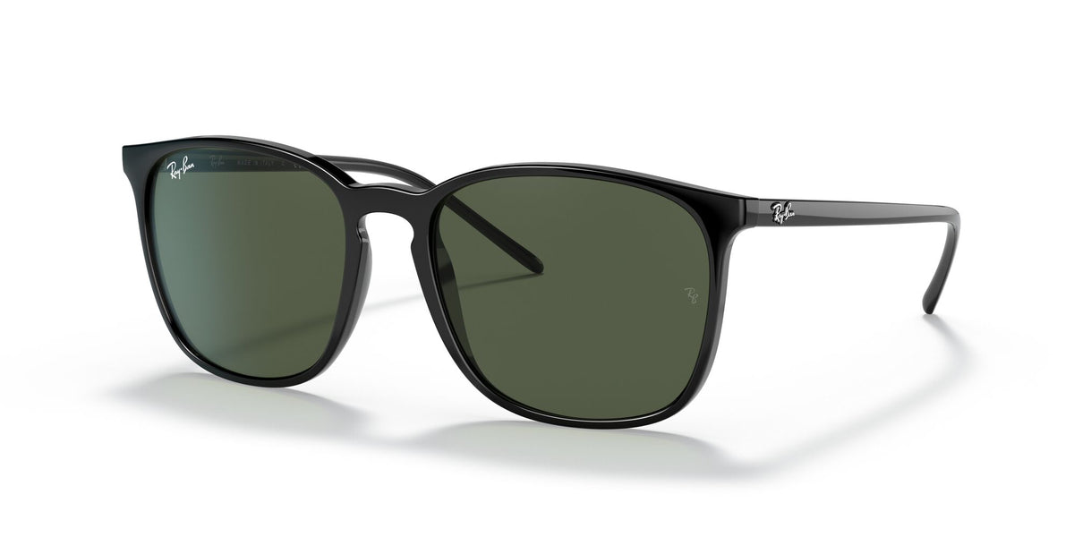 Ray-Ban0RB4387 601/71 56 Black/ Green 56 / Polycarbonate / Nylon / Nylon