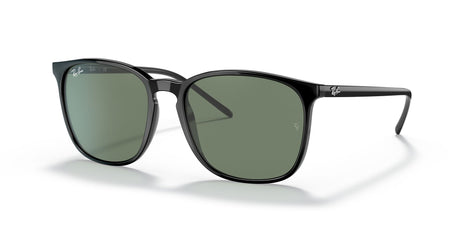 Ray-Ban  0RB4387F 901/71 55 Black/ Green Classic 55 / Polyamide / Acetate / Acetate