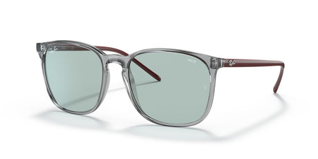 RB 4387F Ray-Ban  Transparent Grey / Photochromic Green Gradient Blue 55 55 / Nxt / Acetate / Acetate