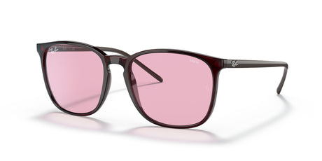 RB 4387F Ray-Ban  Transparent Violet / Photochromic Pink Gradient Blue 55 55 / Nxt / Acetate / Acetate
