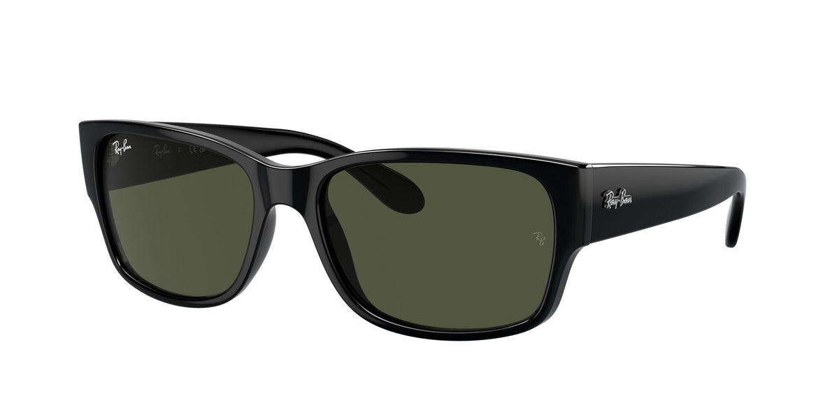 Ray-Ban0RB4388 601/31 55 Black/ Green
