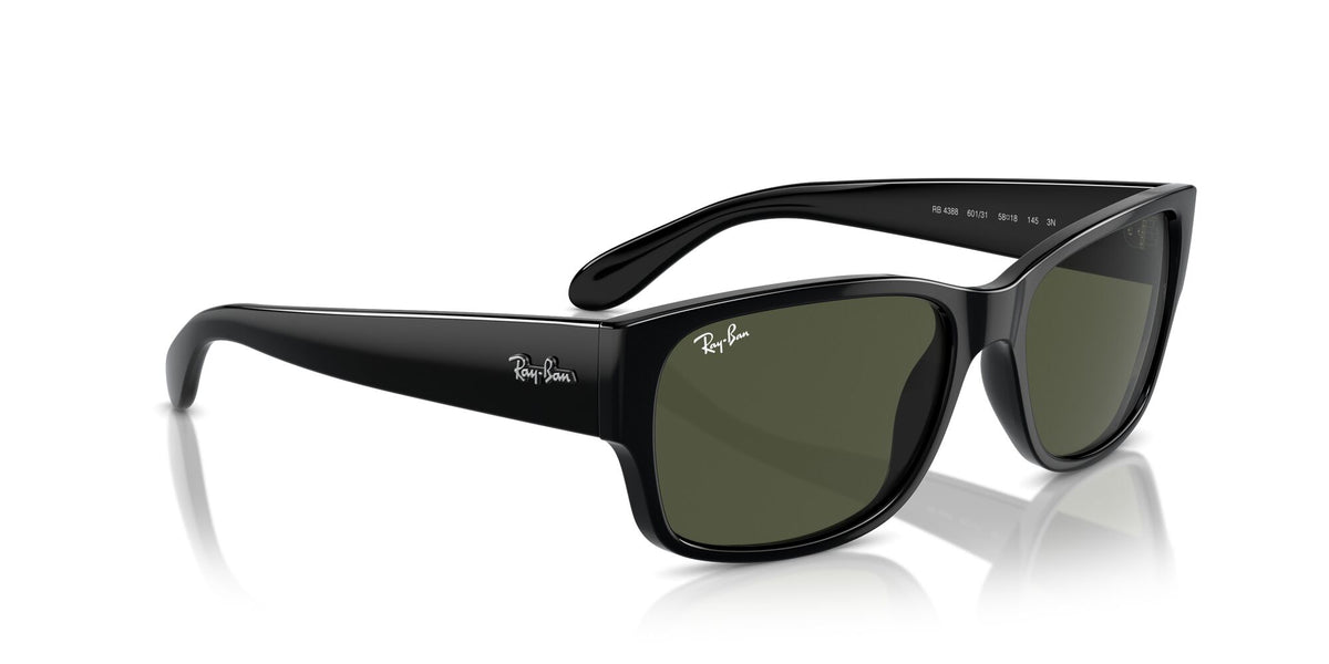Ray-Ban0RB4388 601/31 55 Black/ Green