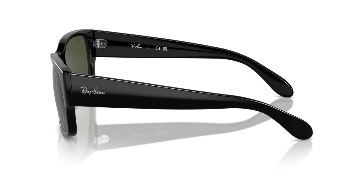 Ray-Ban0RB4388 601/31 55 Black/ Green