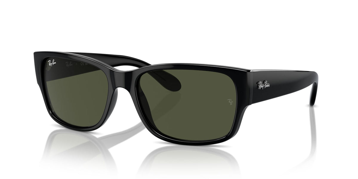 Ray-Ban0RB4388 601/31 55 Black/ Green
