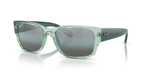 RB 4388 Ray-Ban  Transparent Green / Blue 58 58 / Crystal / Propionate / Propionate