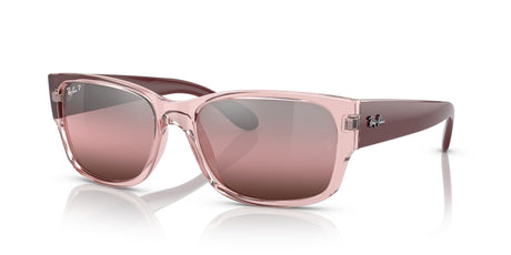 RB 4388 Ray-Ban  Transparent Pink / Red 58 58 / Crystal / Propionate / Propionate