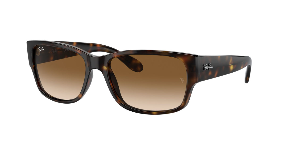 Ray-Ban0RB4388 710/51 55 Havana/ Clear & Brown