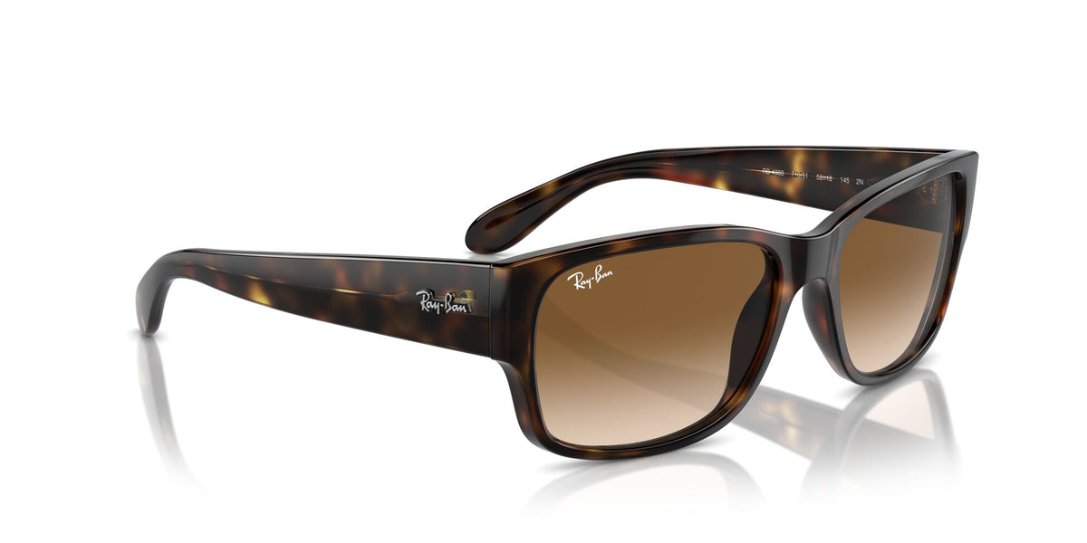 Ray-Ban0RB4388 710/51 55 Havana/ Clear & Brown