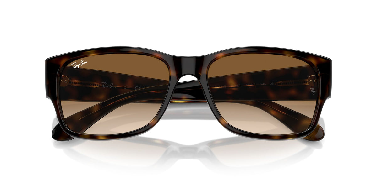 Ray-Ban0RB4388 710/51 55 Havana/ Clear & Brown