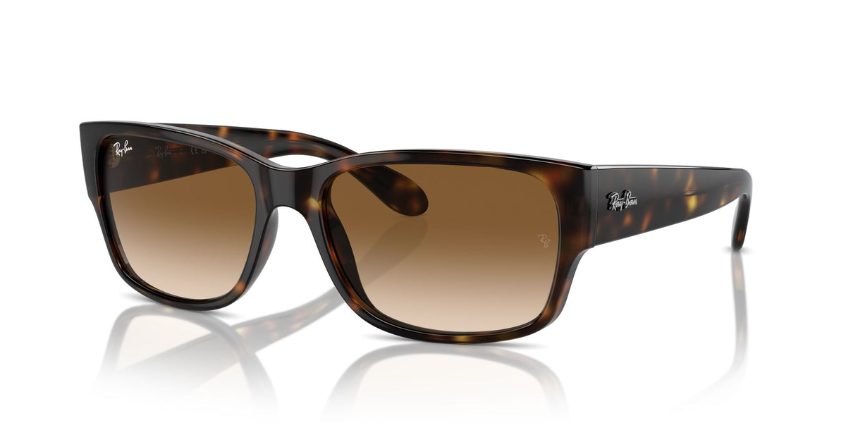 Ray-Ban0RB4388 710/51 55 Havana/ Clear & Brown
