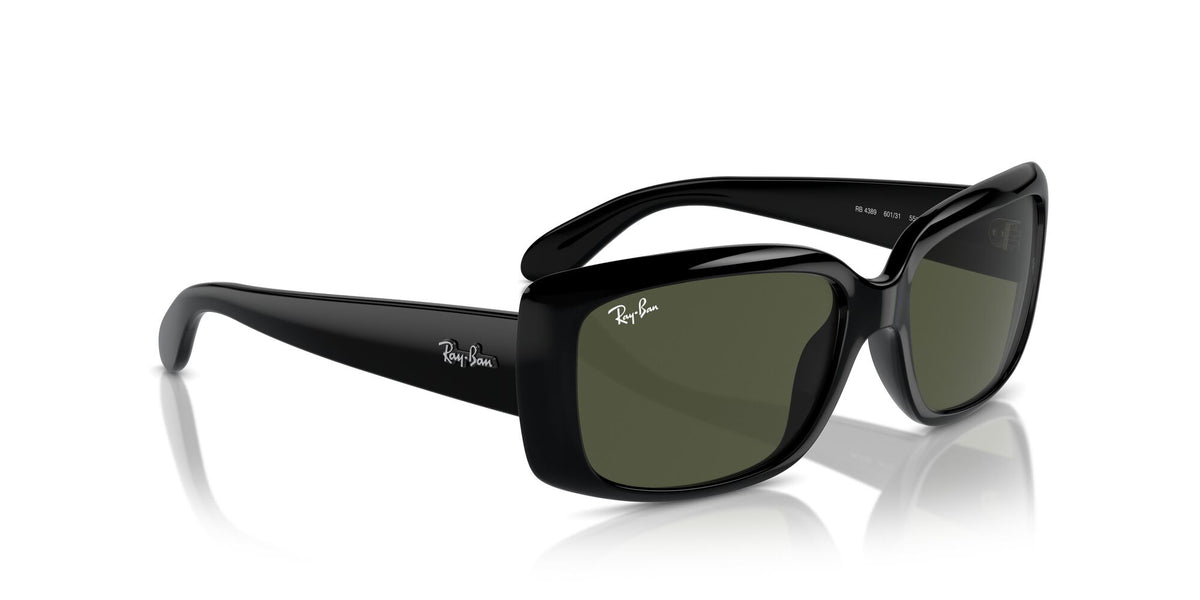 Ray-Ban0RB4389 601/31 55 Black/ Green