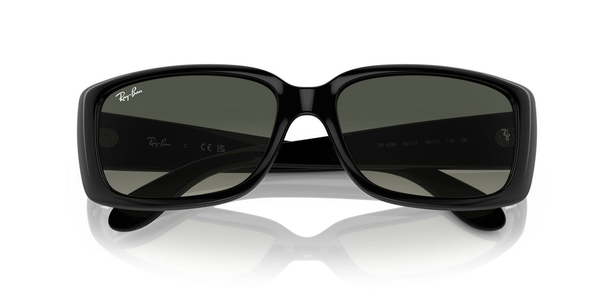 Ray-Ban0RB4389 601/71 58 Black/ Grey 58 / Crystal / Propionate / Propionate