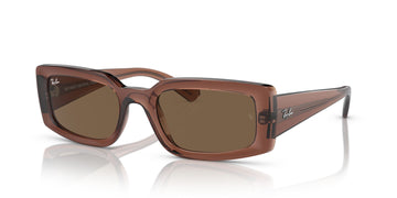 Ray-Ban Kiliane 0RB4395 667873 54 Transparent Brown/ Dark Brown