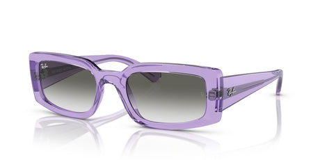 Ray-Ban Kiliane 0RB4395F 66858E 54 Transparent Violet/ Light Grey 54 / Polyamide Bio / Injected / Molded Acetate