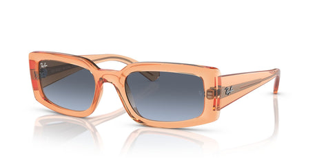 Ray-Ban Kiliane 0RB4395F 66868F 54 Transparent Orange/ Blue/Grey 54 / Polyamide Bio / Injected / Molded Acetate