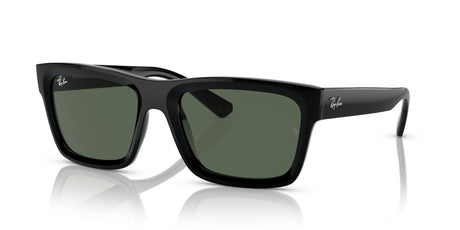 Ray-Ban Warren 0RB4396F 667771 57 Black/ Dark Green 57 / Polyamide Bio / Injected / Molded Acetate