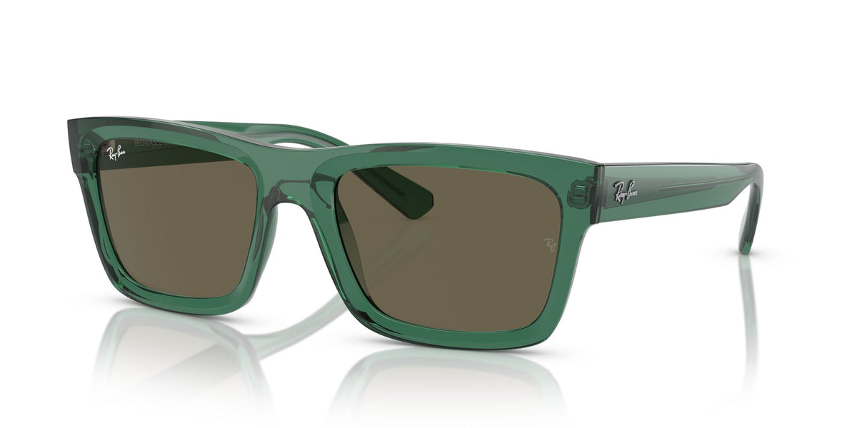 Ray-Ban Warren 0RB4396F 6681/3 57 Transparent Green/ Brown 57 / Polyamide Bio / Acetate / Molded Acetate