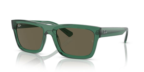 Ray-Ban Warren 0RB4396F 6681/3 57 Transparent Green/ Brown 57 / Polyamide Bio / Acetate / Molded Acetate