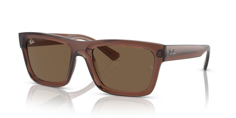 Ray-Ban Warren 0RB4396 667873 57 Transparent Brown/ Dark Brown